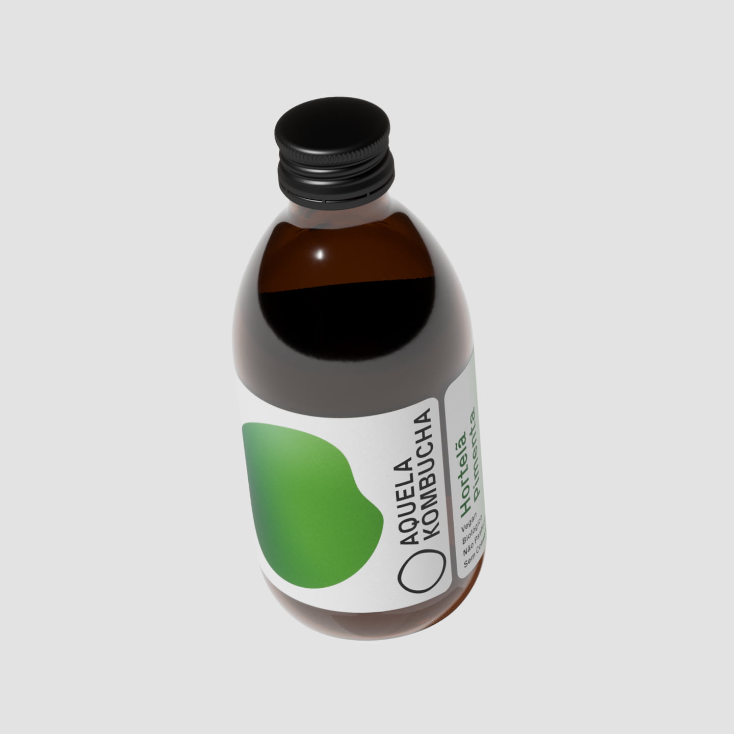 Aquela Kombucha Hortelã Garrafa 0
