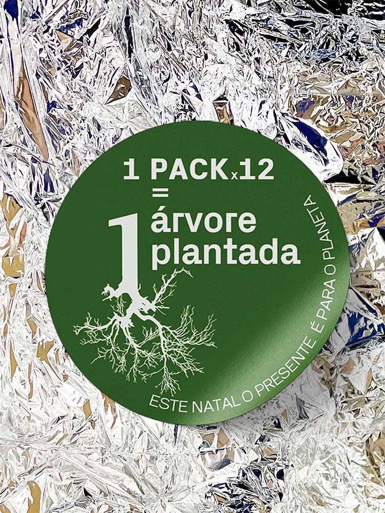 1 pack de 12 garrafas Aquela Kombucha 1 Arvore plantada