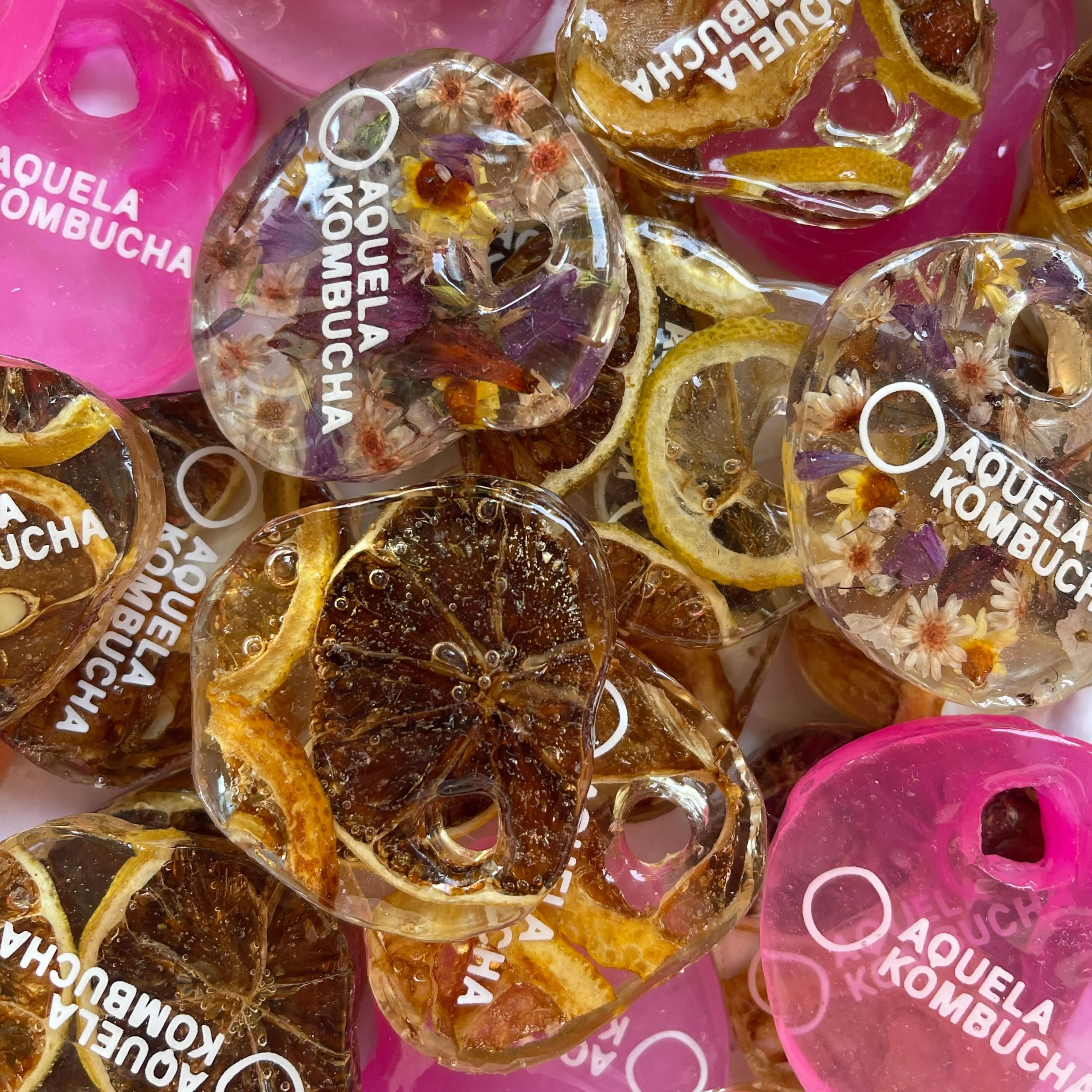 Aquela Kombucha Keychain 2